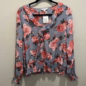 Counterparts floral blouse
